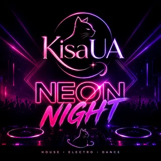 Обкладинка альбому KisaUA Neon Night